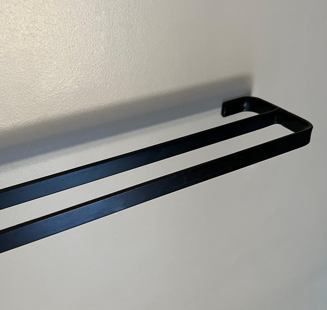 Libby double towel rail